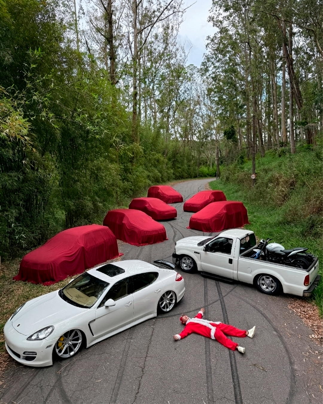 172ª - PORSCHE PANAMERA + F250 E HORNET + 6 CARROS